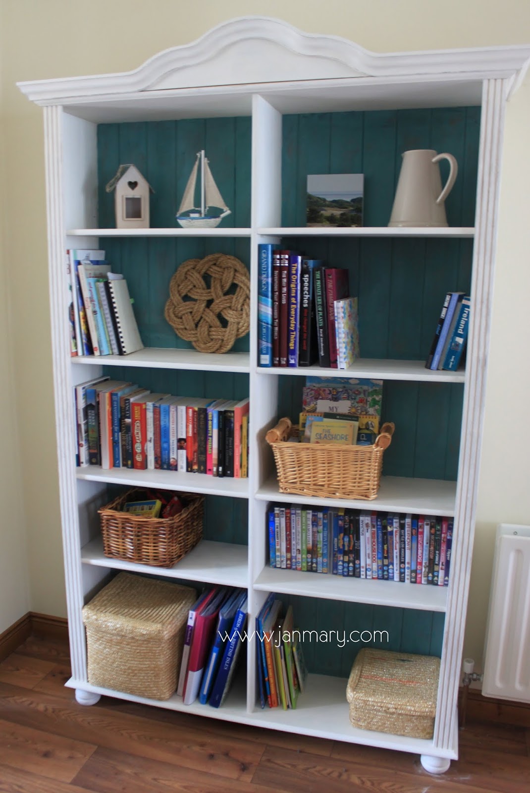 Diy Bookcase Paint Color Diy Bookcase Paint Color